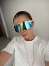 Gafas De Ciclismo Blanco X Rojo