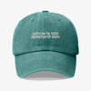Gorra Prelavada Críticos De Todo
