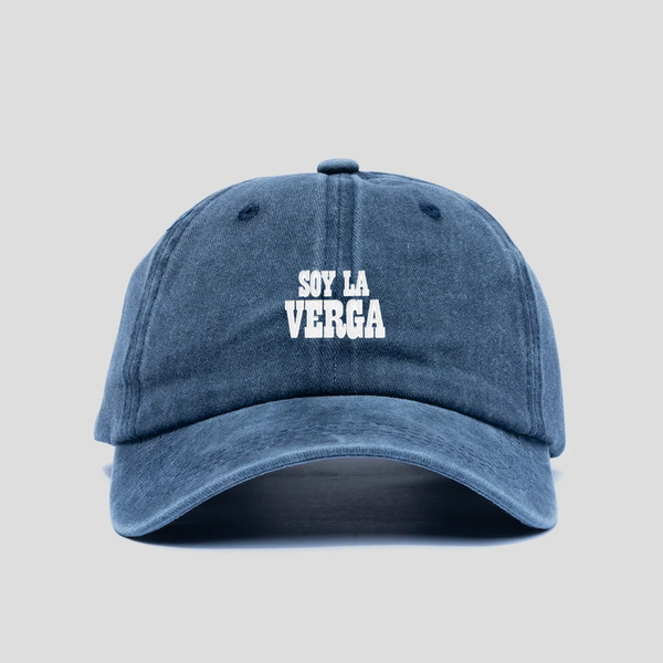 Gorra Prelavada Soy La Verga