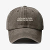 Gorra Prelavada Críticos De Todo