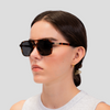 Gafas De Sol Alemania Leopardo Lente Negro