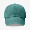 Gorra Prelavada Montaña verde