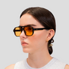Gafas De Sol Marsella Negra x Naranja