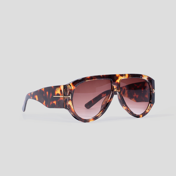 Gafas De Sol Venecia Leopardo x Cafe