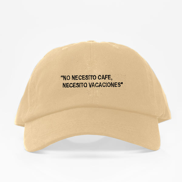 No Necesito Cafe - Dad Hat