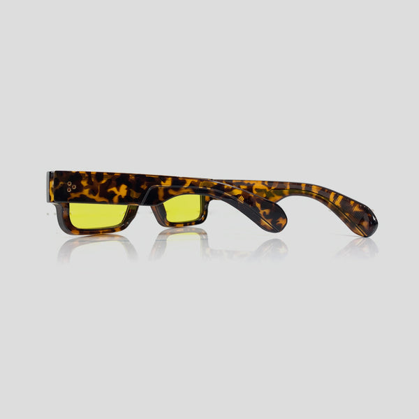 Gafas De Sol Dublín Leopardo x Amarillo