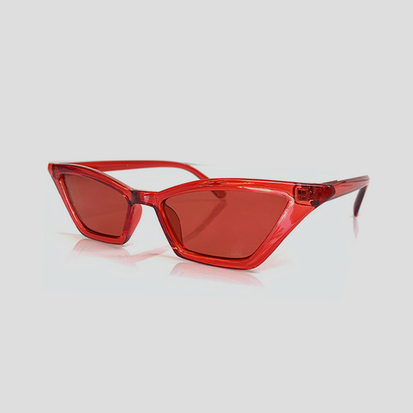 Gafas De Sol 90s LEMON ROJO TRANSPARENTE