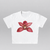 Orquidea Roja - Crop top