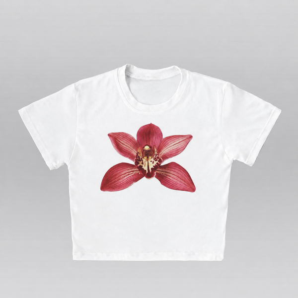 Orquidea Roja - Crop top