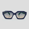 Gafas De Sol San Diego - Azul Oscuro x Verde
