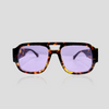 Gafas De Sol Gafas de sol Milano Morada x Leopardo
