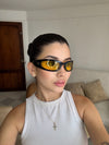 Gafas De Sol Janeiro x Negra amarilla