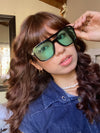 Gafas De Sol Moscow-Negra X Verde Claro