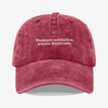Gorra Prelavada Siempre Auténtica