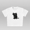 Gato negro - Crop top