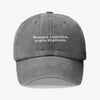 Gorra Prelavada Siempre Auténtica