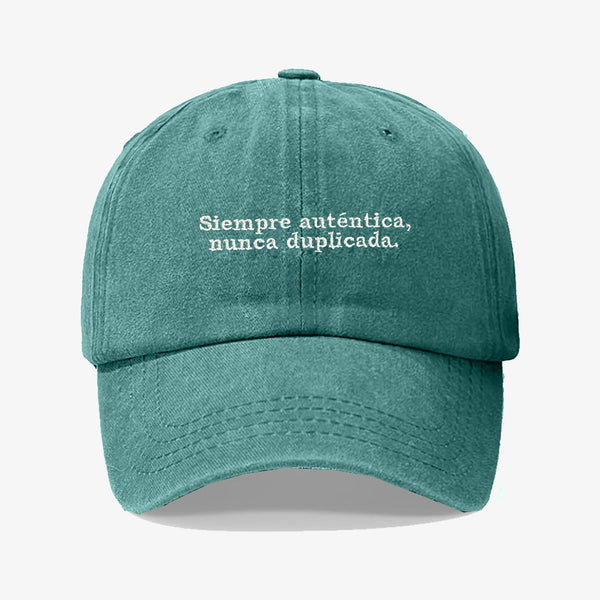 Gorra Prelavada Siempre Auténtica