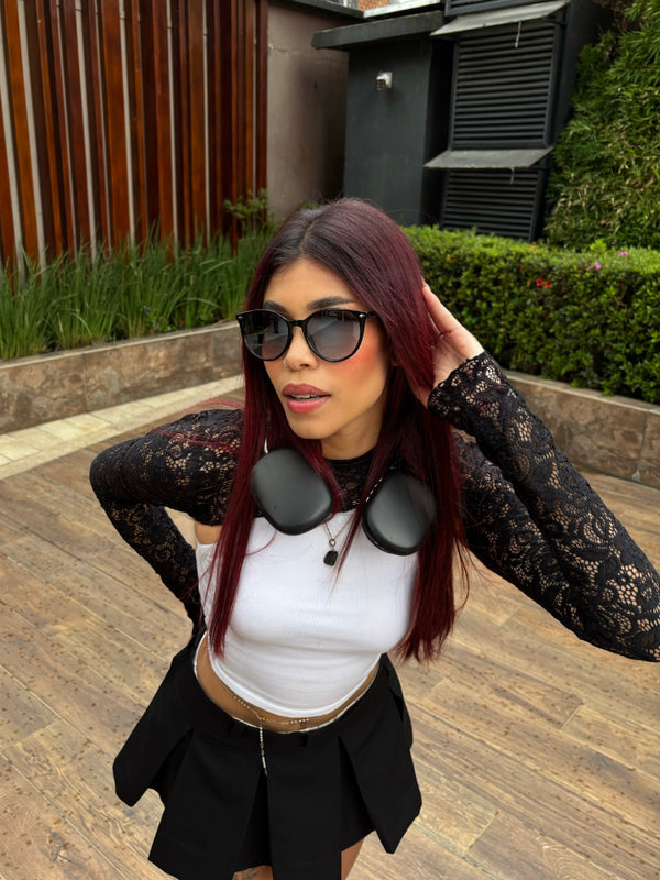 Gafas De Sol Seul Plateado x Negro