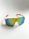 Gafas De Ciclismo Blanco X Rojo