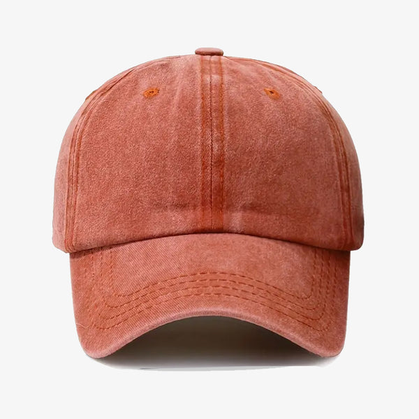 Gorra Prelavada Naranja