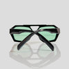 Gafas De Sol Santorini Negra x Verde