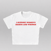I Support - Crop top