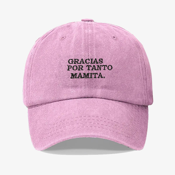 Gorra Prelavada Gracias Por Tanto