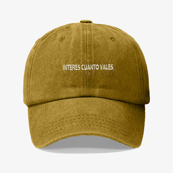 Gorra Prelavada Interes Cuanto Vales