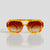 Gafas De Sol Santorini Amarillo x Cafe