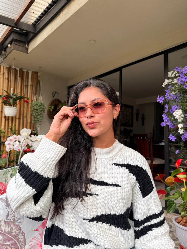 Gafas De Sol Nueva Orleans Rosado Oscuro