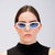 Gafas De Sol Janeiro x Blanca azul