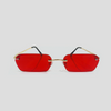 Gafas De Sol BEIGE-Rojo