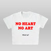 No Heart - Crop top