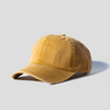Gorra Prelavada Basica Amarilla