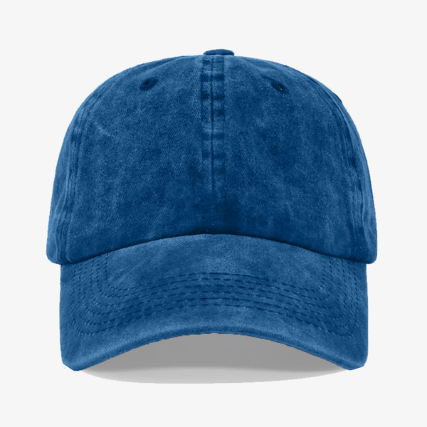Gorra Prelavada Azul Fuerte