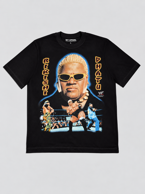 Camiseta Negra WWE Rikishi