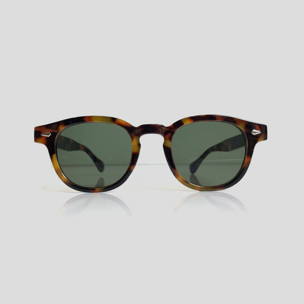 Gafas De Sol Berna Leopardo x Verde