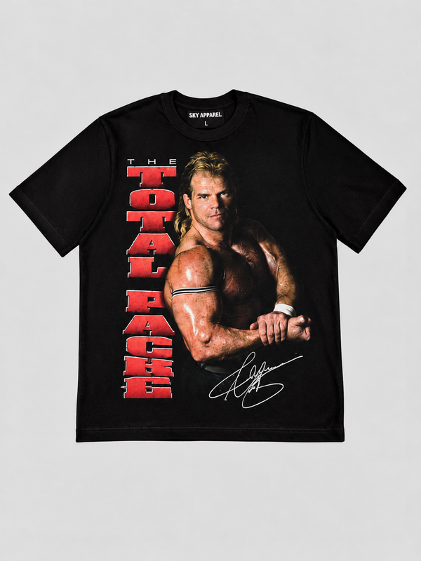 Camiseta Negra WWE The Total Packe