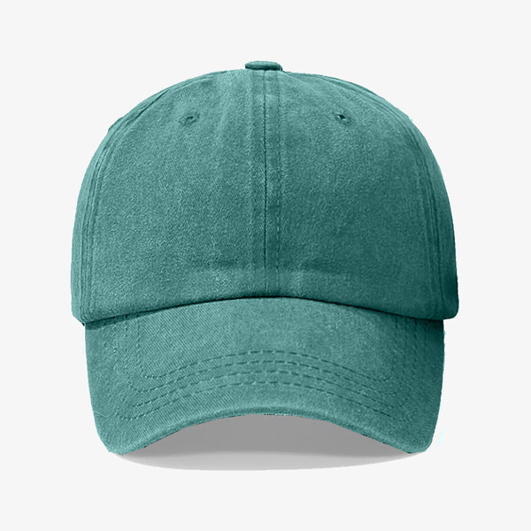 Gorra Prelavada Azul Menta