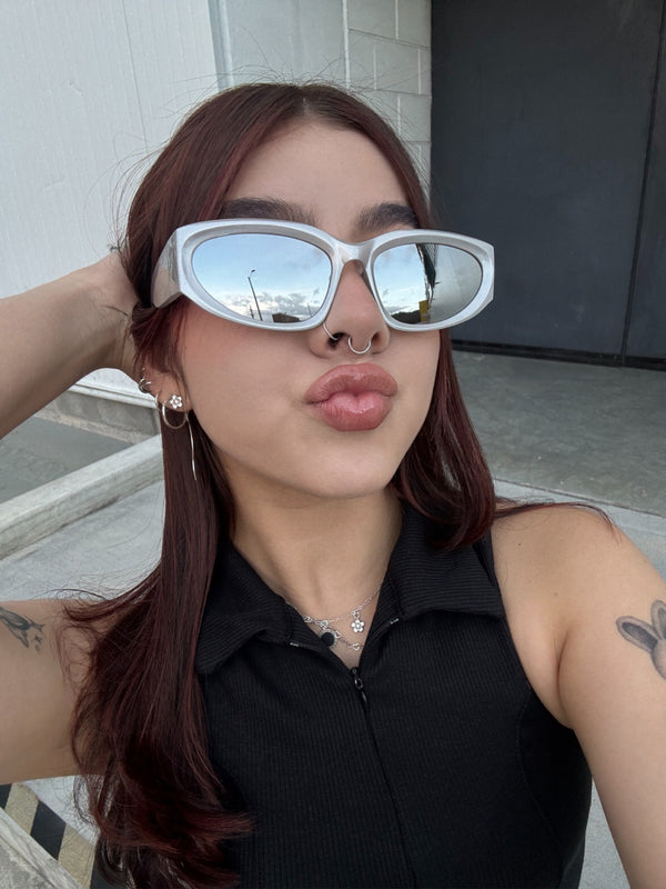 Gafas De Sol Detroit Plateada