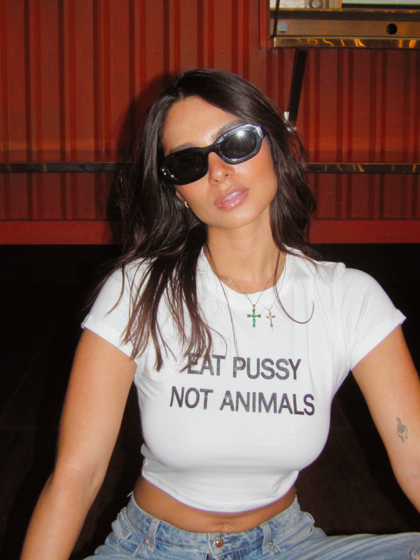 Eat Pussy - Crop top