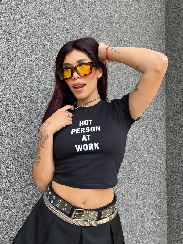 Hot Person - Crop top