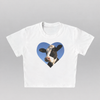 Vaca corazon - Crop top