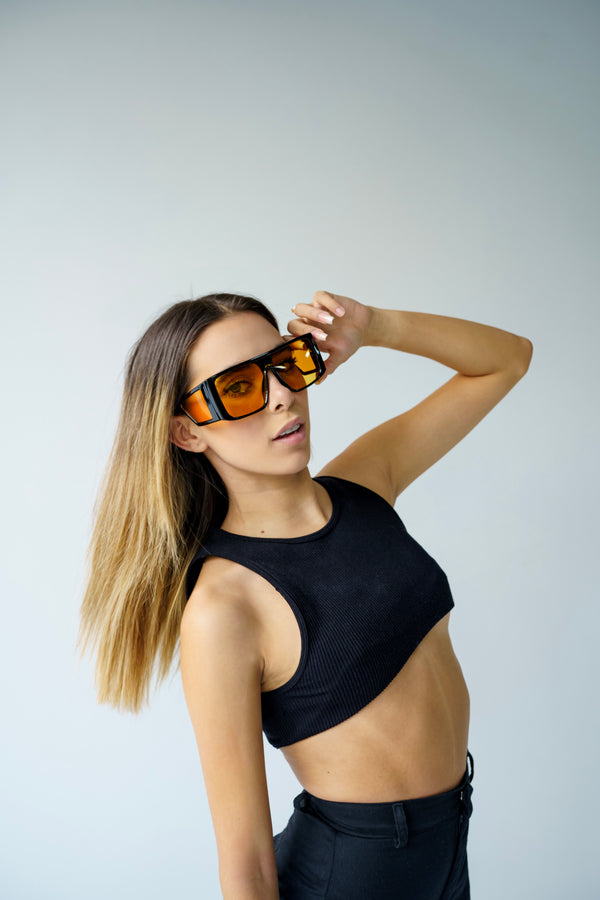 Gafas De Sol DEUX - Negra x Amarilla