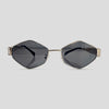 Gafas De Sol Dominican Negra x Plateado