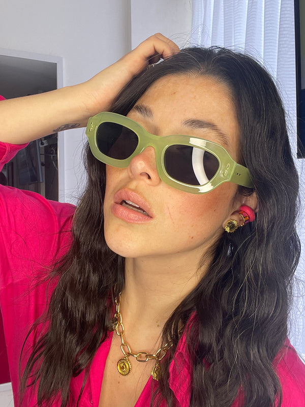 Gafas De Sol Nueva OrleansVerde x Negro