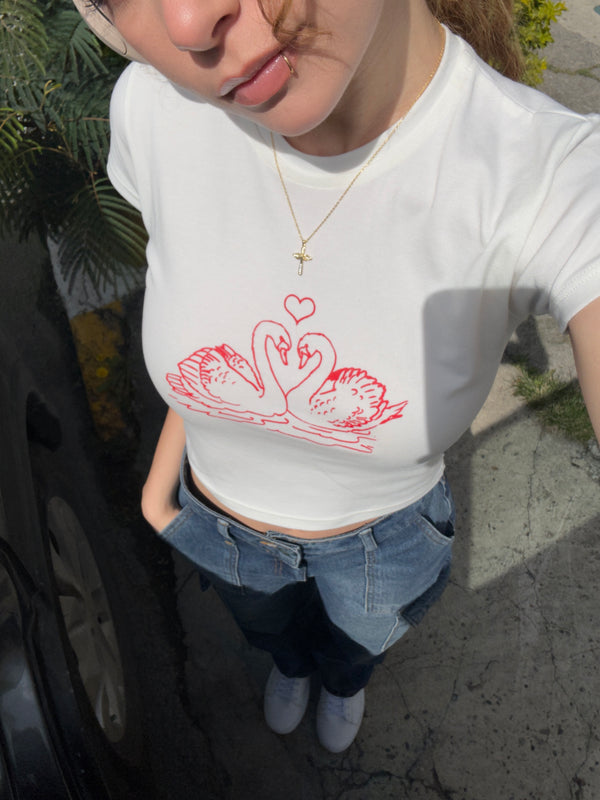 Heart - Crop top