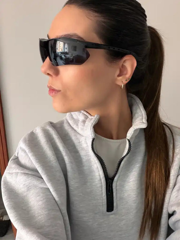 Gafas De Runners Negro x Rojo