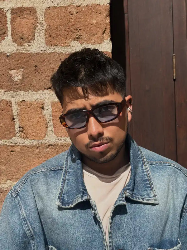 Gafas De Sol Irlanda LeopardoX lente azul
