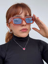 Gafas De Sol Dublín Naranja x Azul